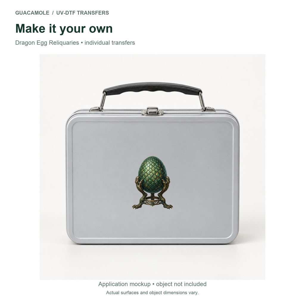 Dragon Egg Reliquaries — Second application setting