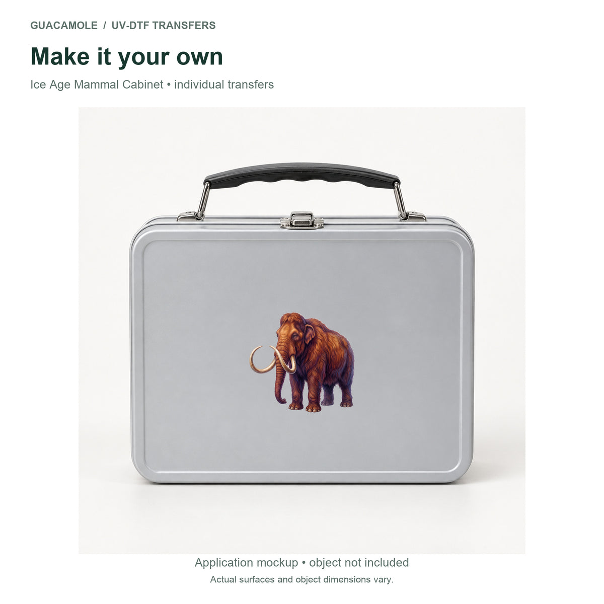 Ice Age Mammal Cabinet — Second application setting
