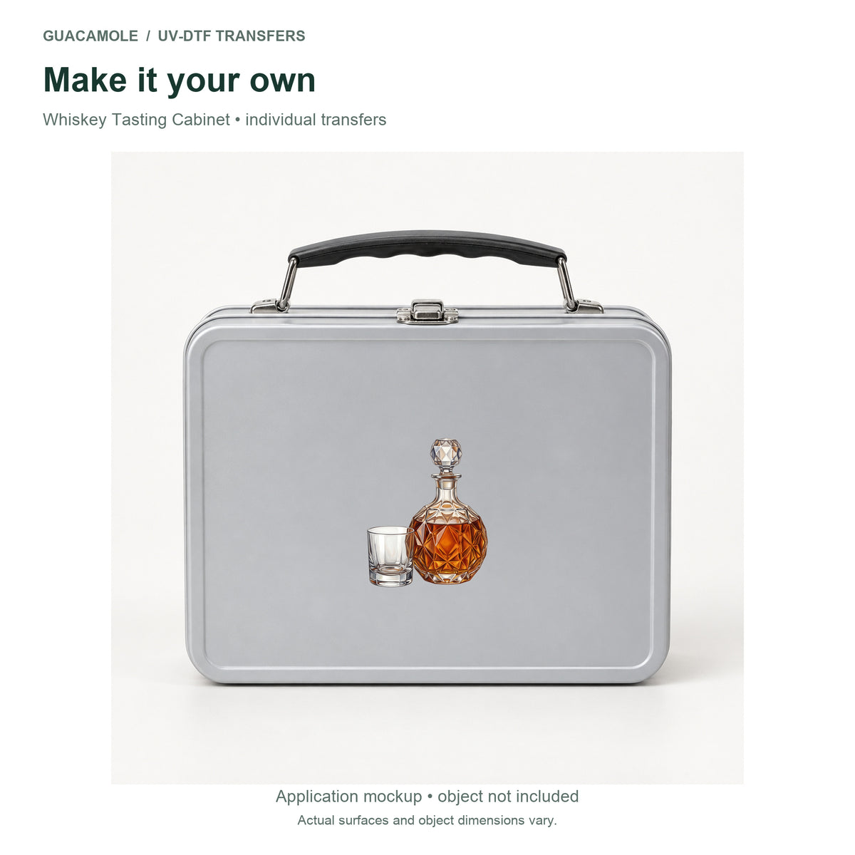 Whiskey Tasting Cabinet — Second application setting