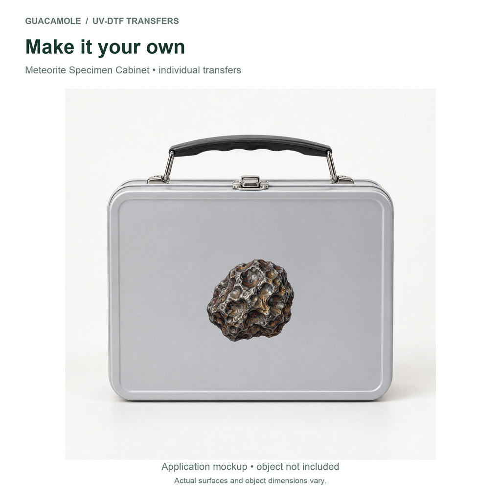 Meteorite Specimen Cabinet — Second application setting
