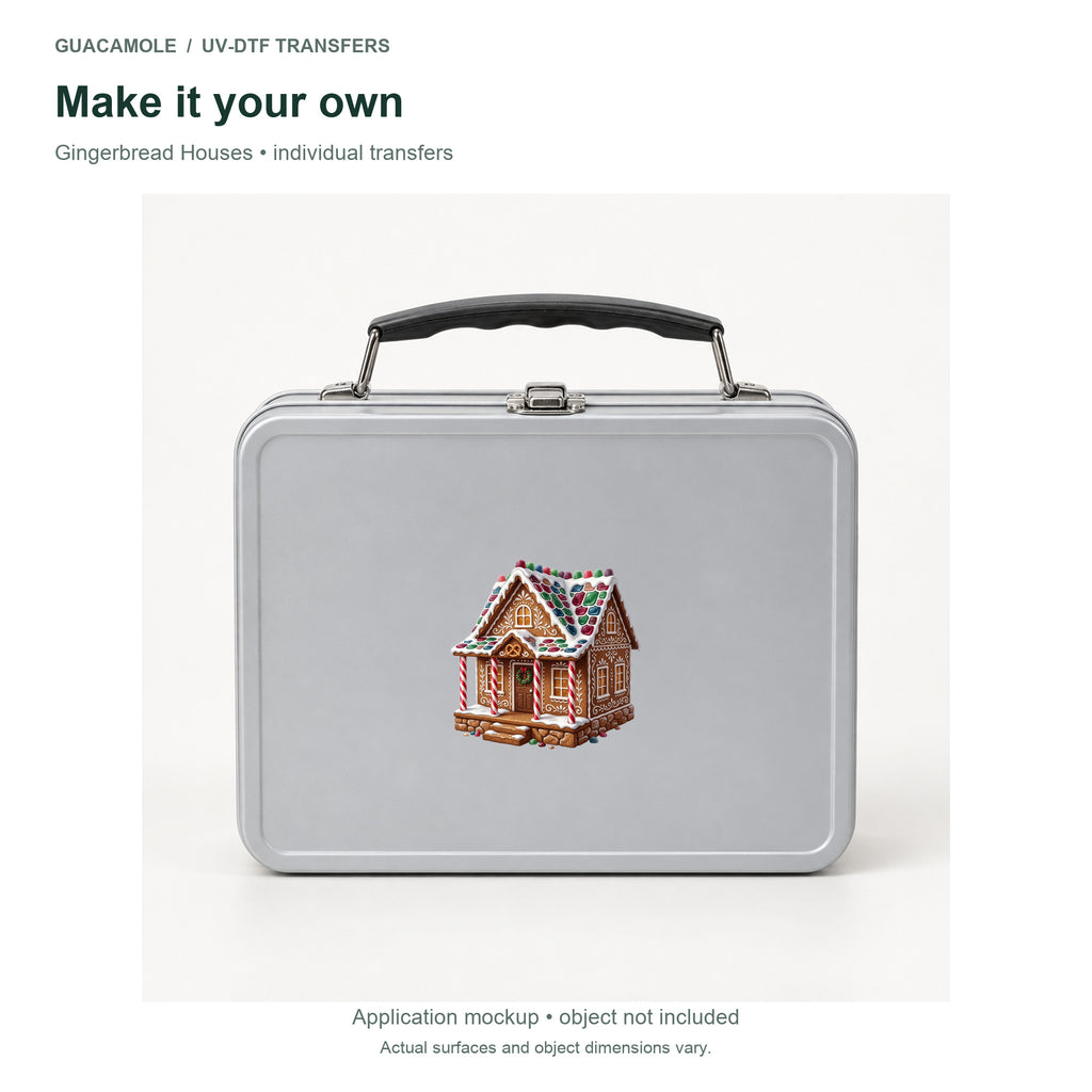Gingerbread Houses — Second application setting