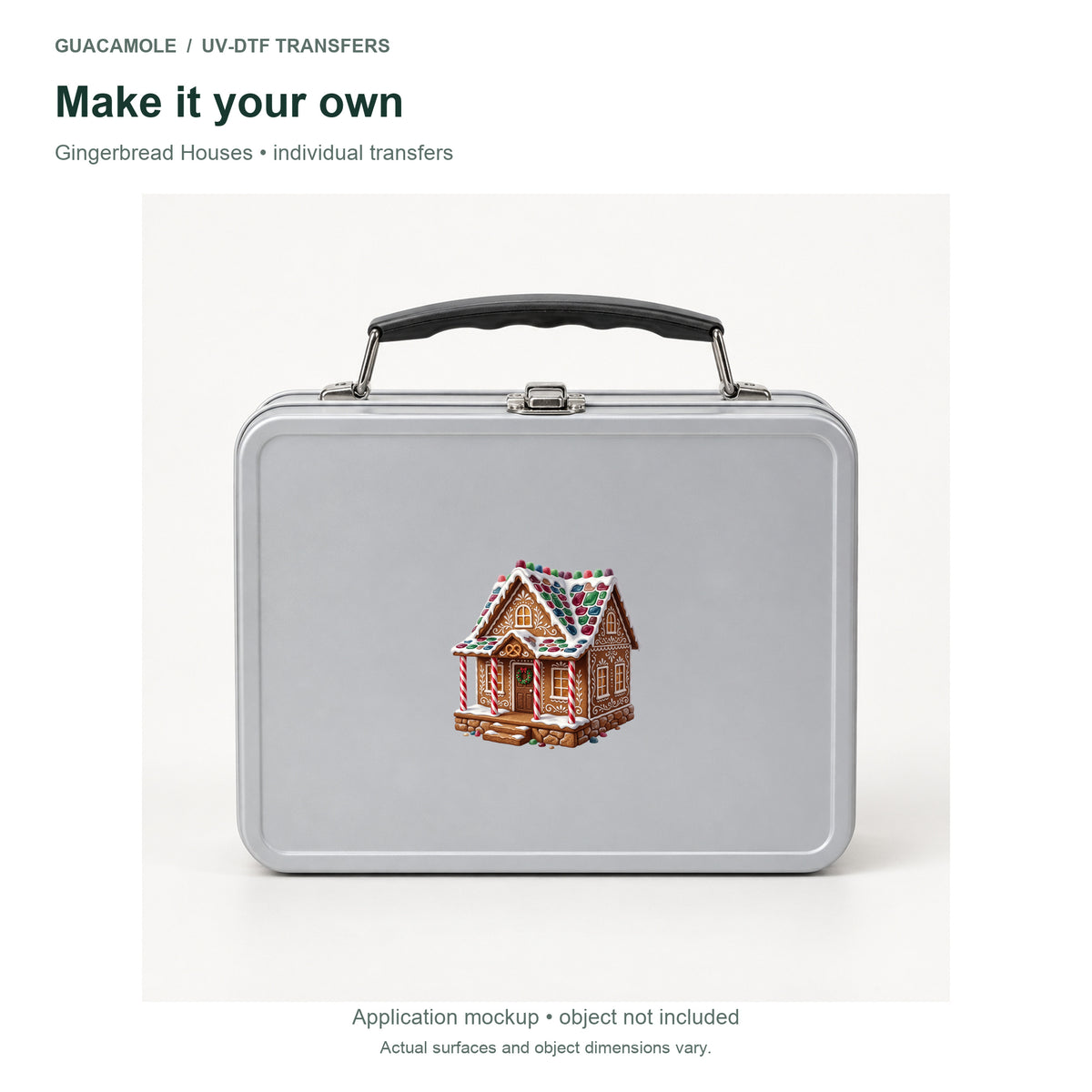 Gingerbread Houses — Second application setting