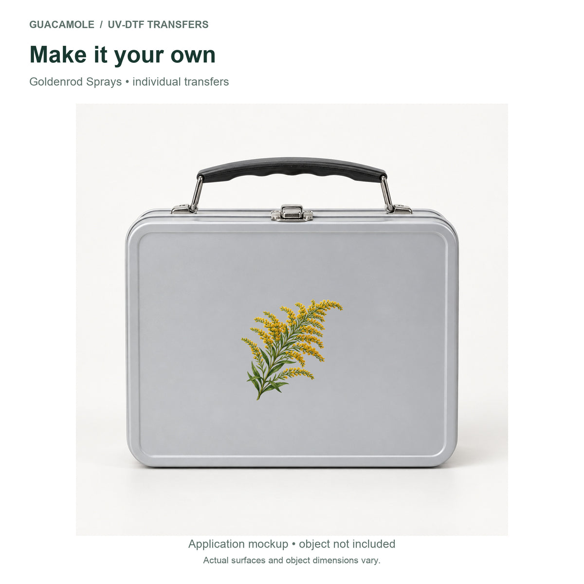 Goldenrod Sprays — Second application setting