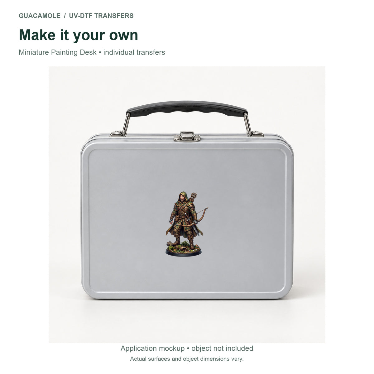 Miniature Painting Desk — Second application setting