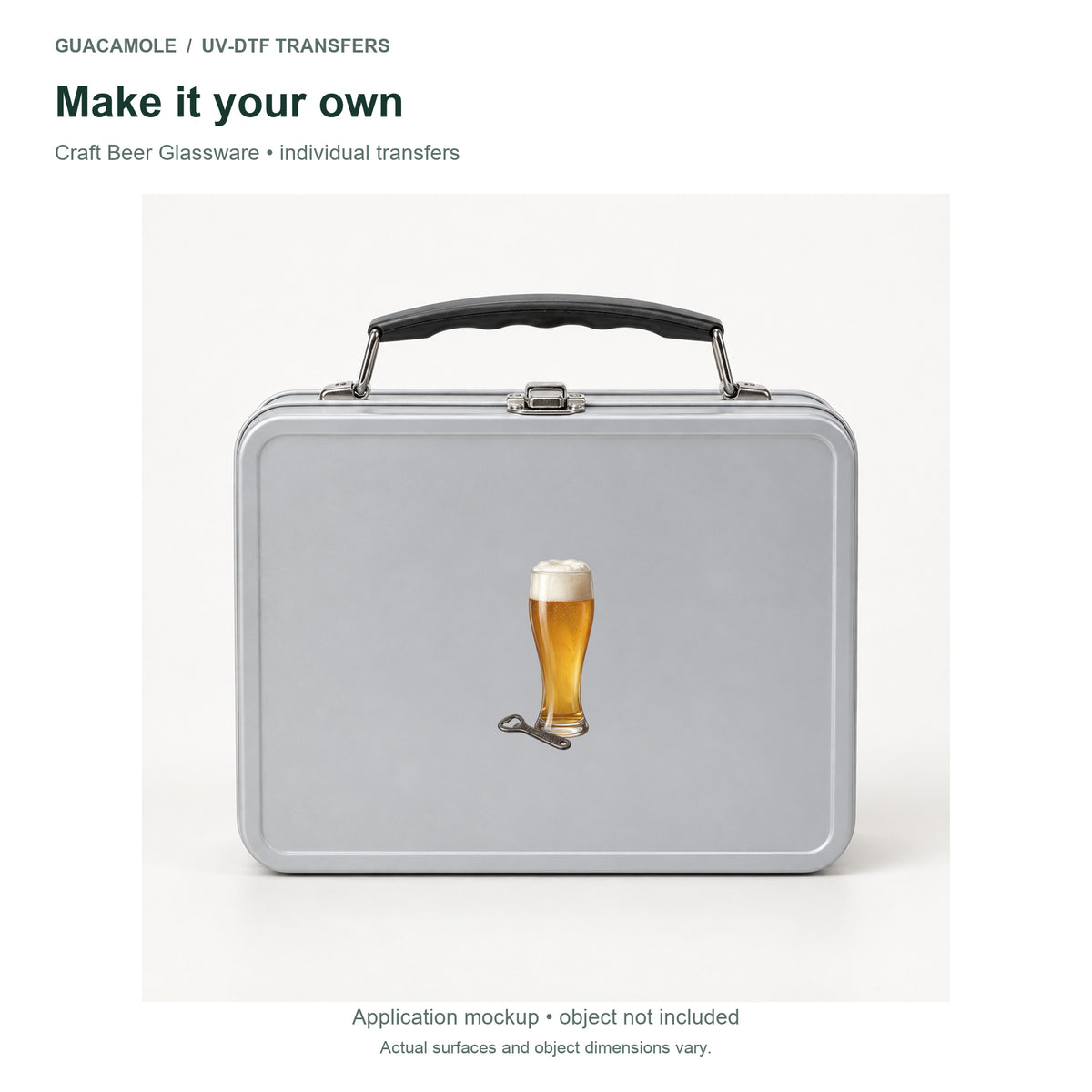 Craft Beer Glassware — Second application setting