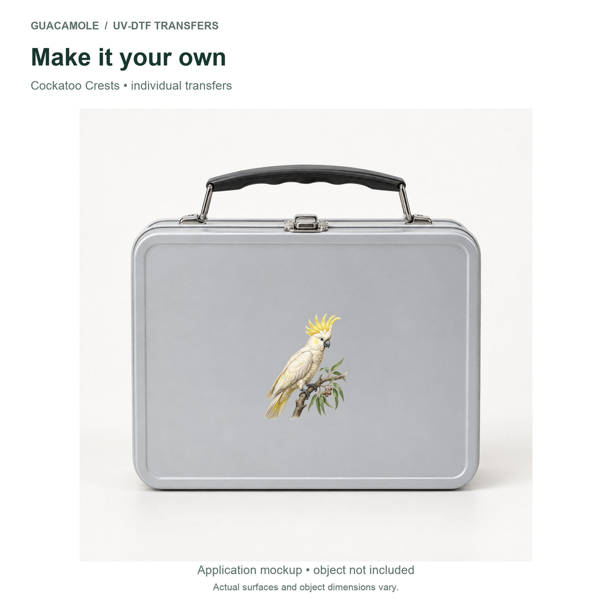 Cockatoo Crests — Second application setting