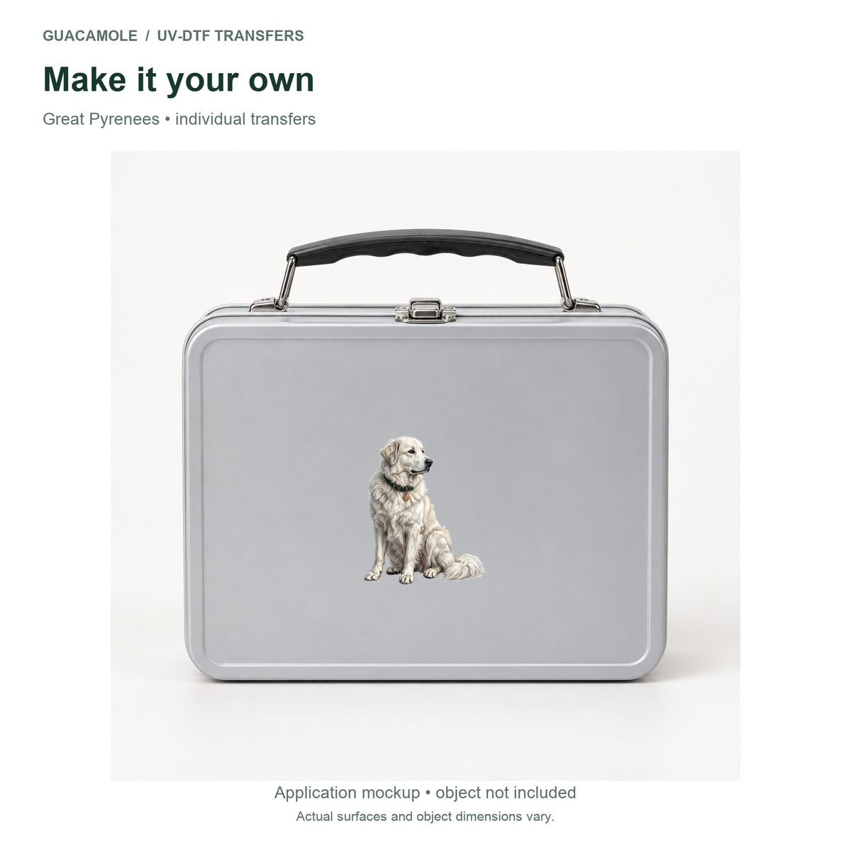 Great Pyrenees — Second application setting