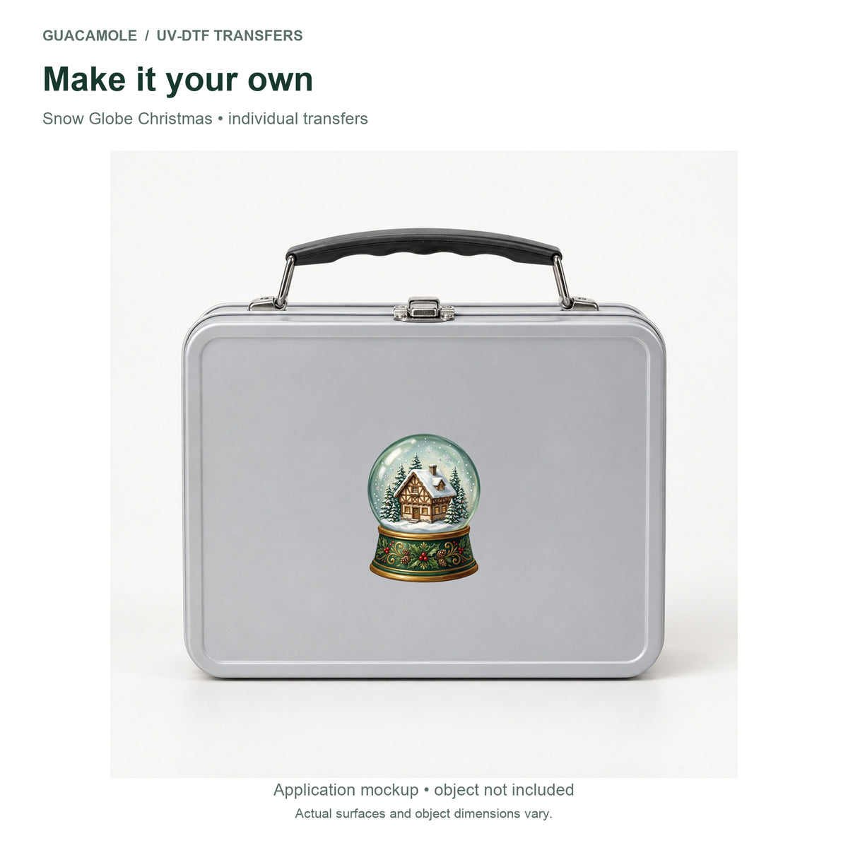 Snow Globe Christmas — Second application setting