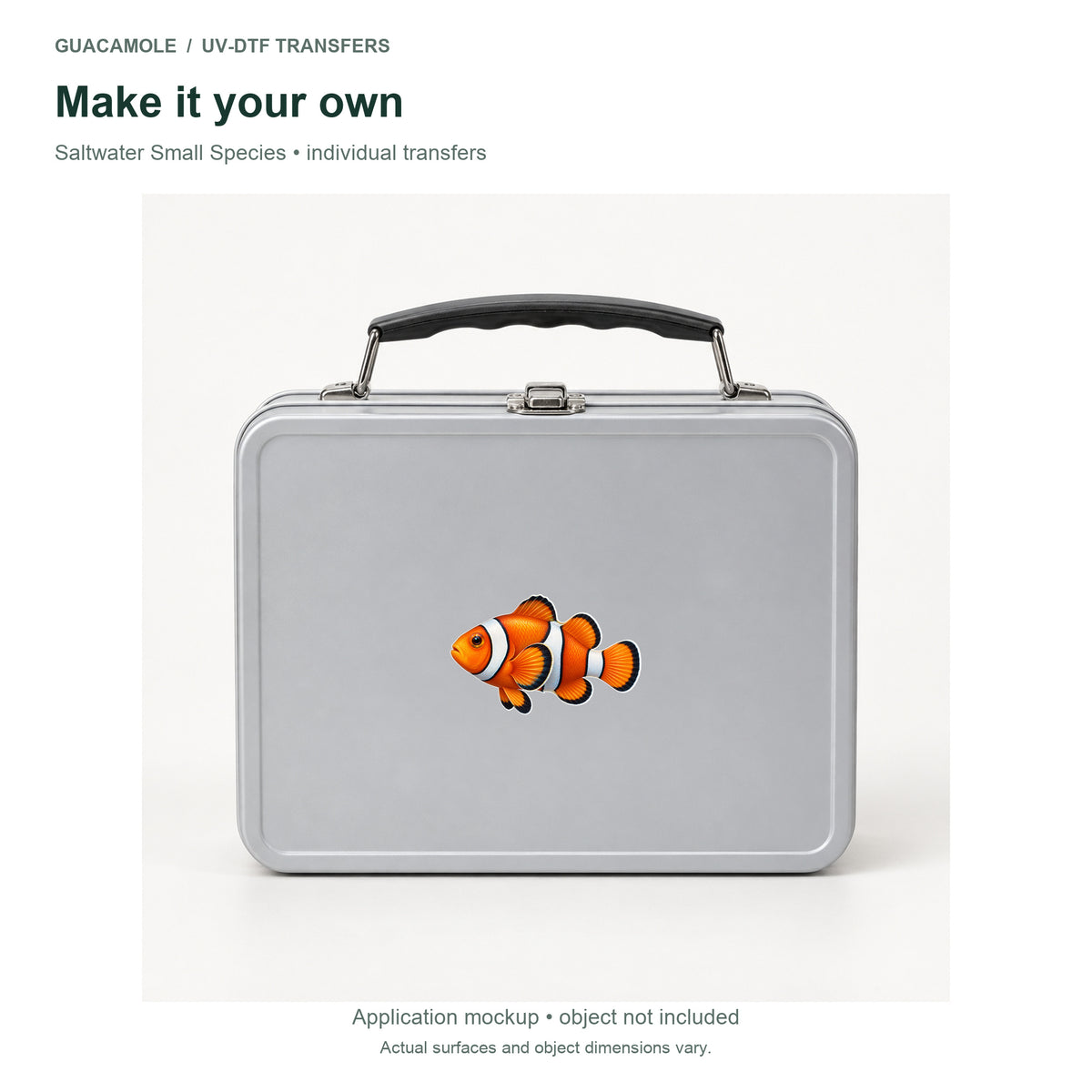 Saltwater Small Species — Second application setting