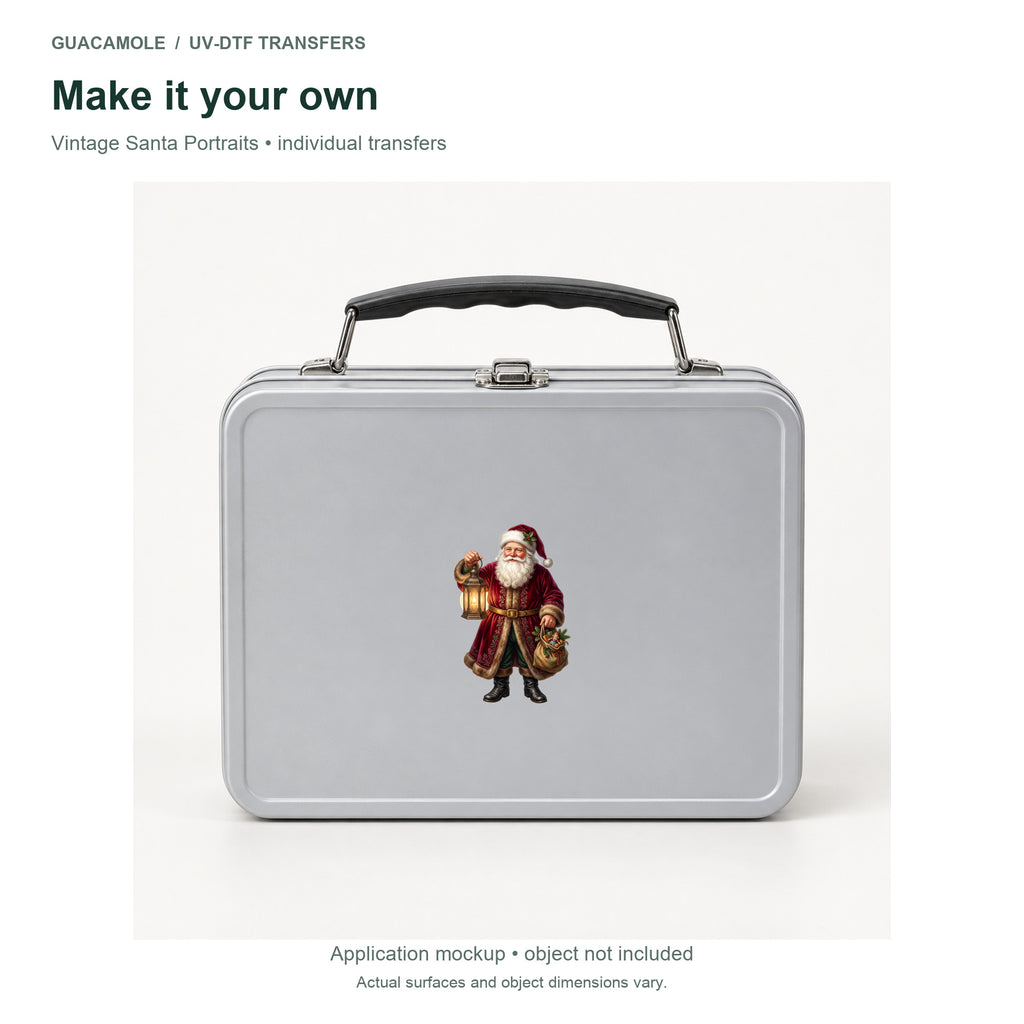 Vintage Santa Portraits — Second application setting