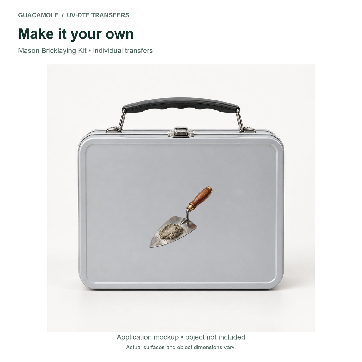Mason Bricklaying Kit — Second application setting
