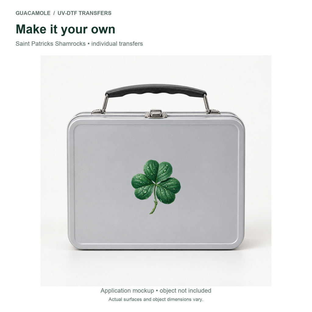 Saint Patricks Shamrocks — Second application setting