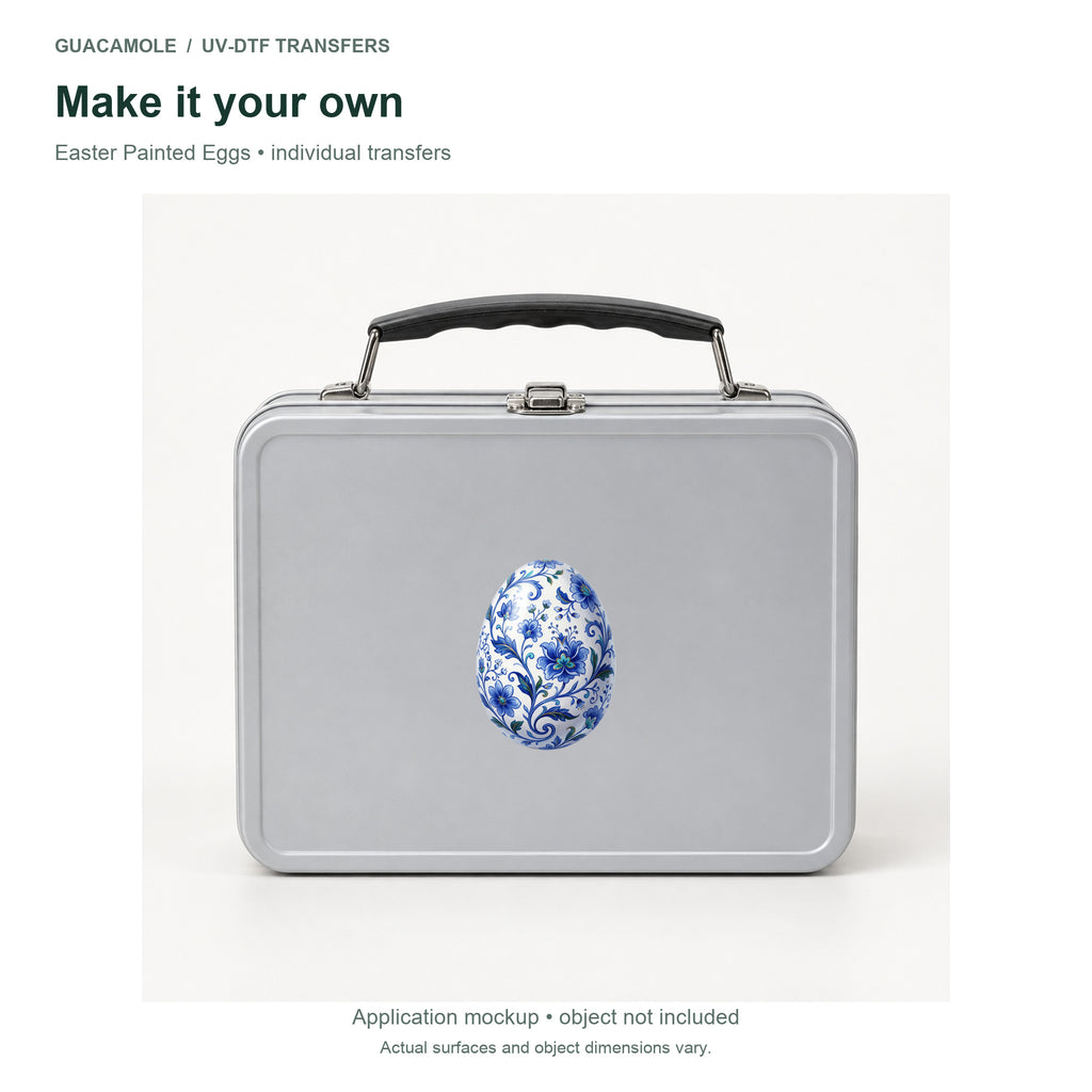 Easter Painted Eggs — Second application setting