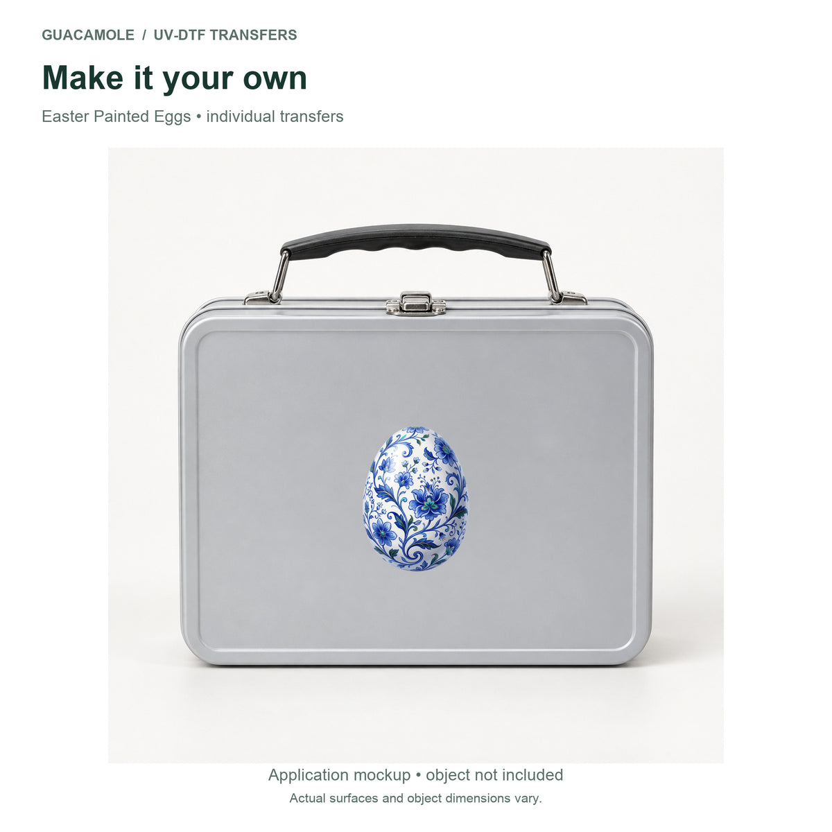 Easter Painted Eggs — Second application setting