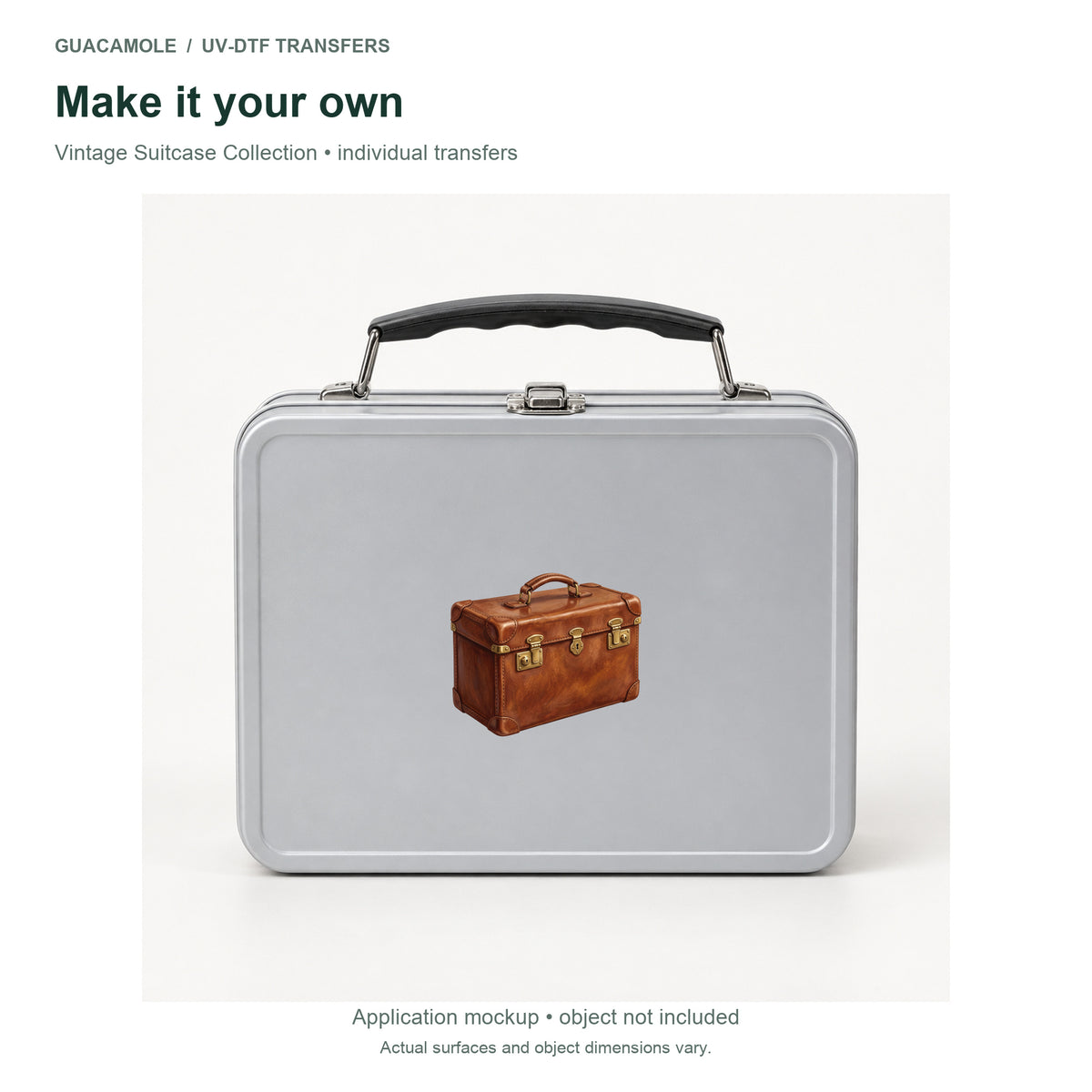 Vintage Suitcase Collection — Second application setting