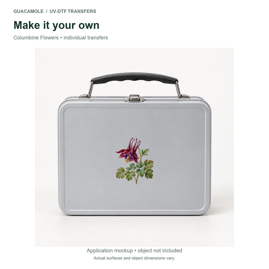 Columbine Flowers — Second application setting