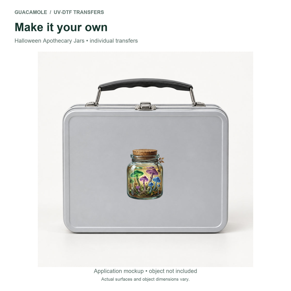 Halloween Apothecary Jars — Second application setting