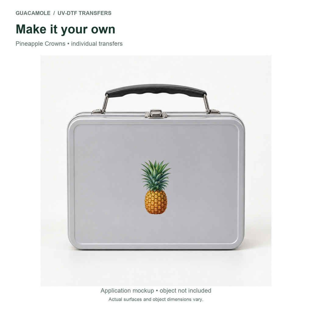 Pineapple Crowns — Second application setting