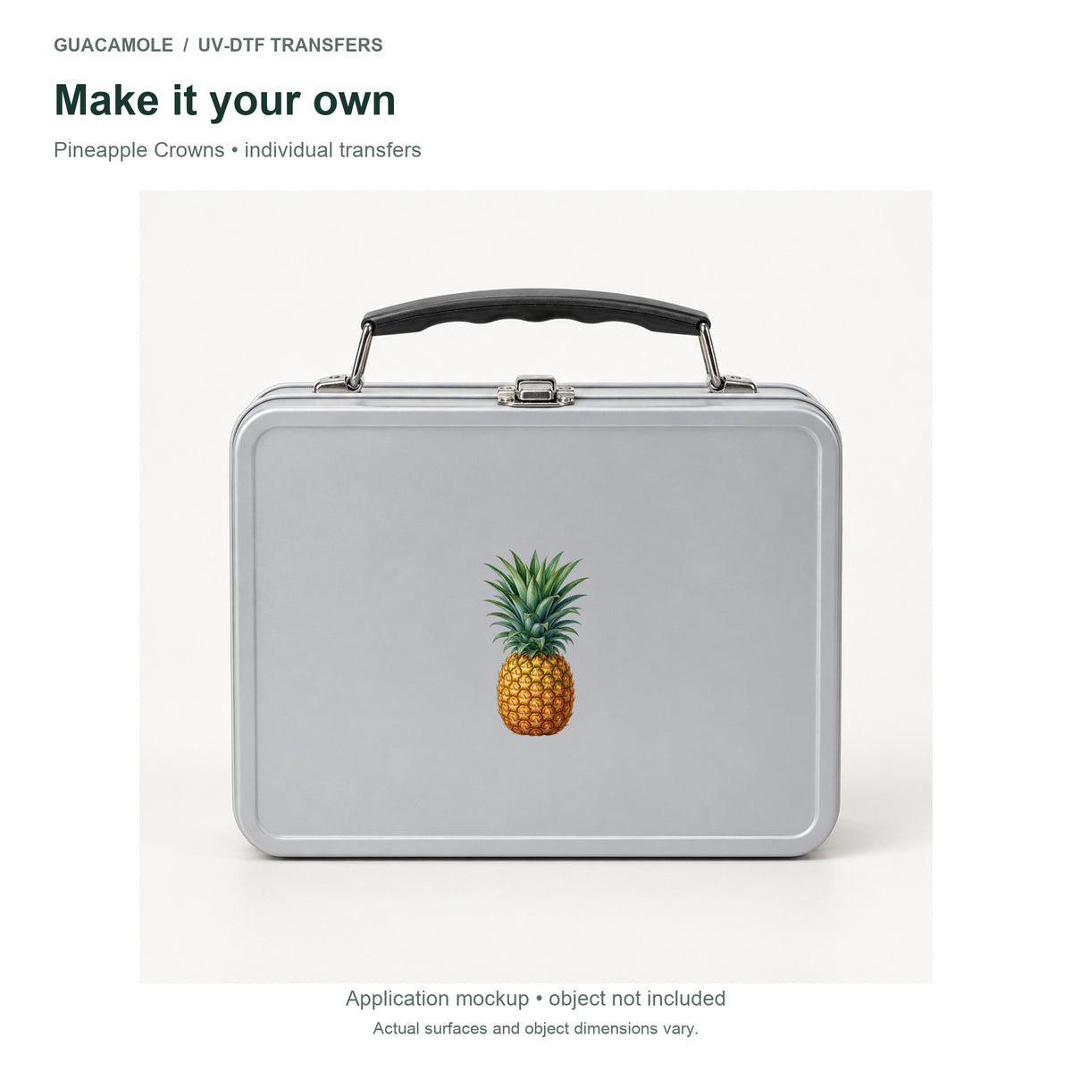 Pineapple Crowns — Second application setting