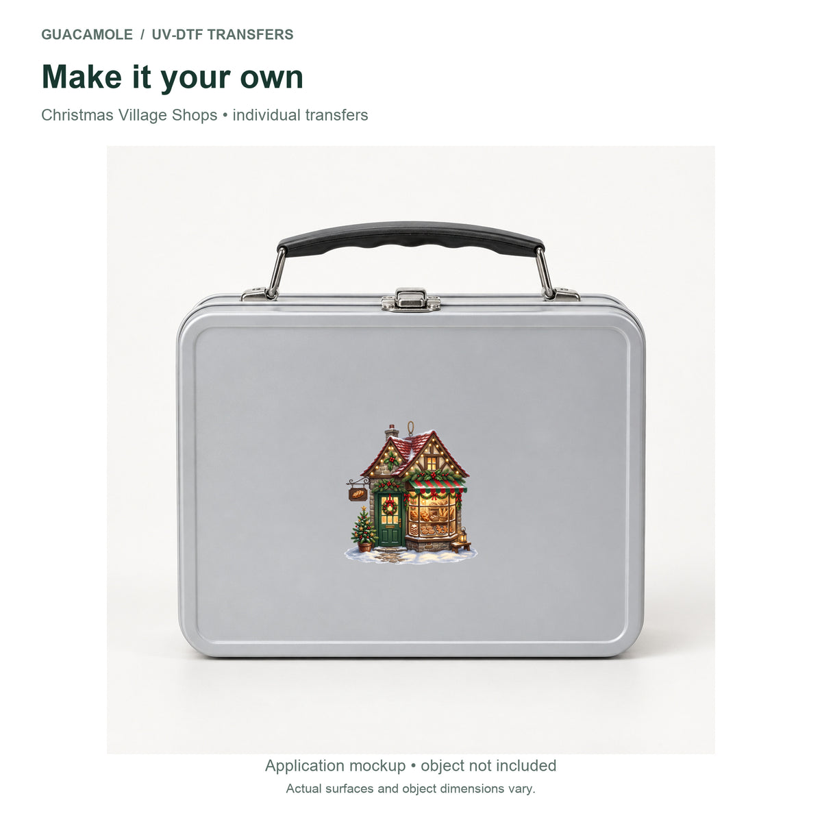 Christmas Village Shops — Second application setting