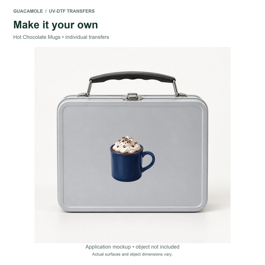 Hot Chocolate Mugs — Second application setting