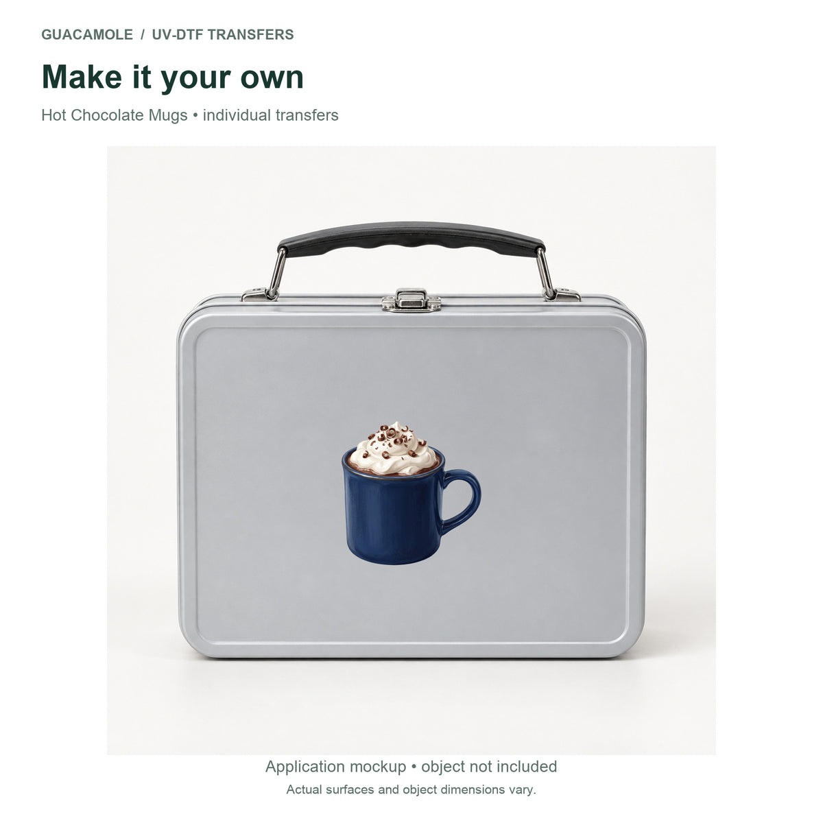 Hot Chocolate Mugs — Second application setting