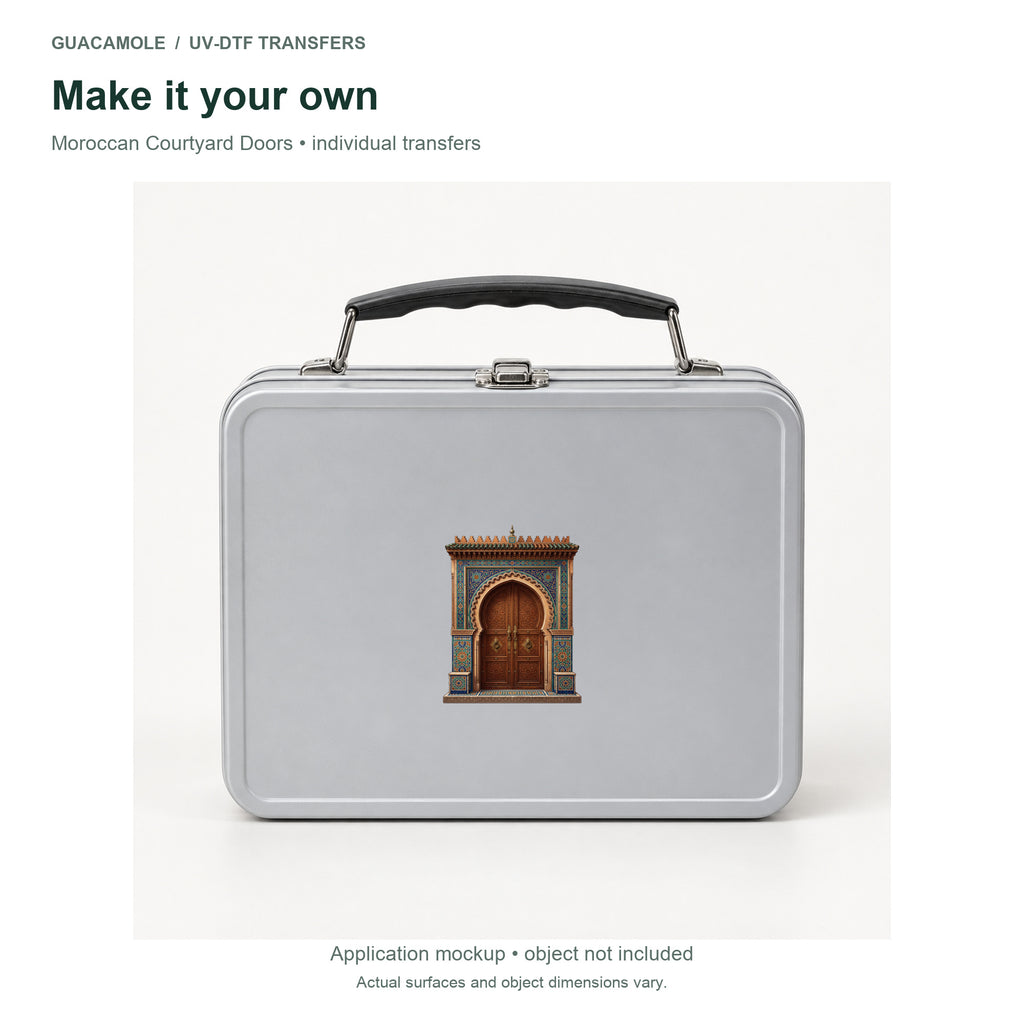 Moroccan Courtyard Doors — Second application setting
