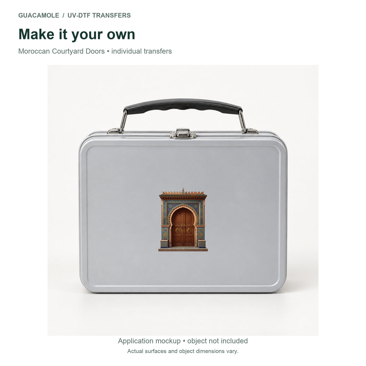 Moroccan Courtyard Doors — Second application setting