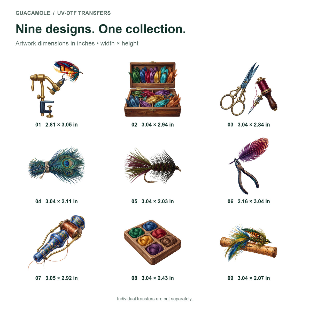 Fly Tying Bench — Nine designs and sizes