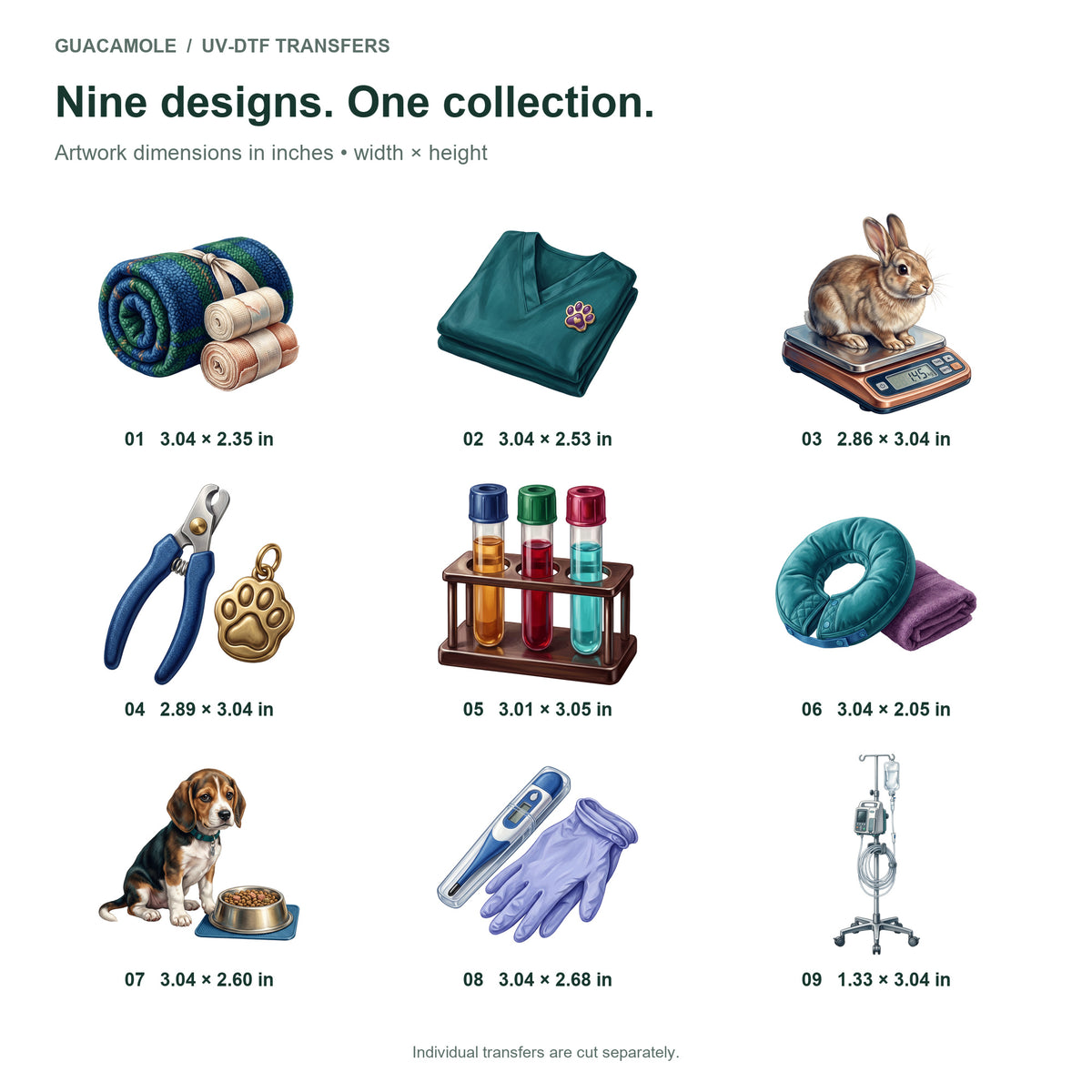 Veterinary Technician Life — Nine designs and sizes