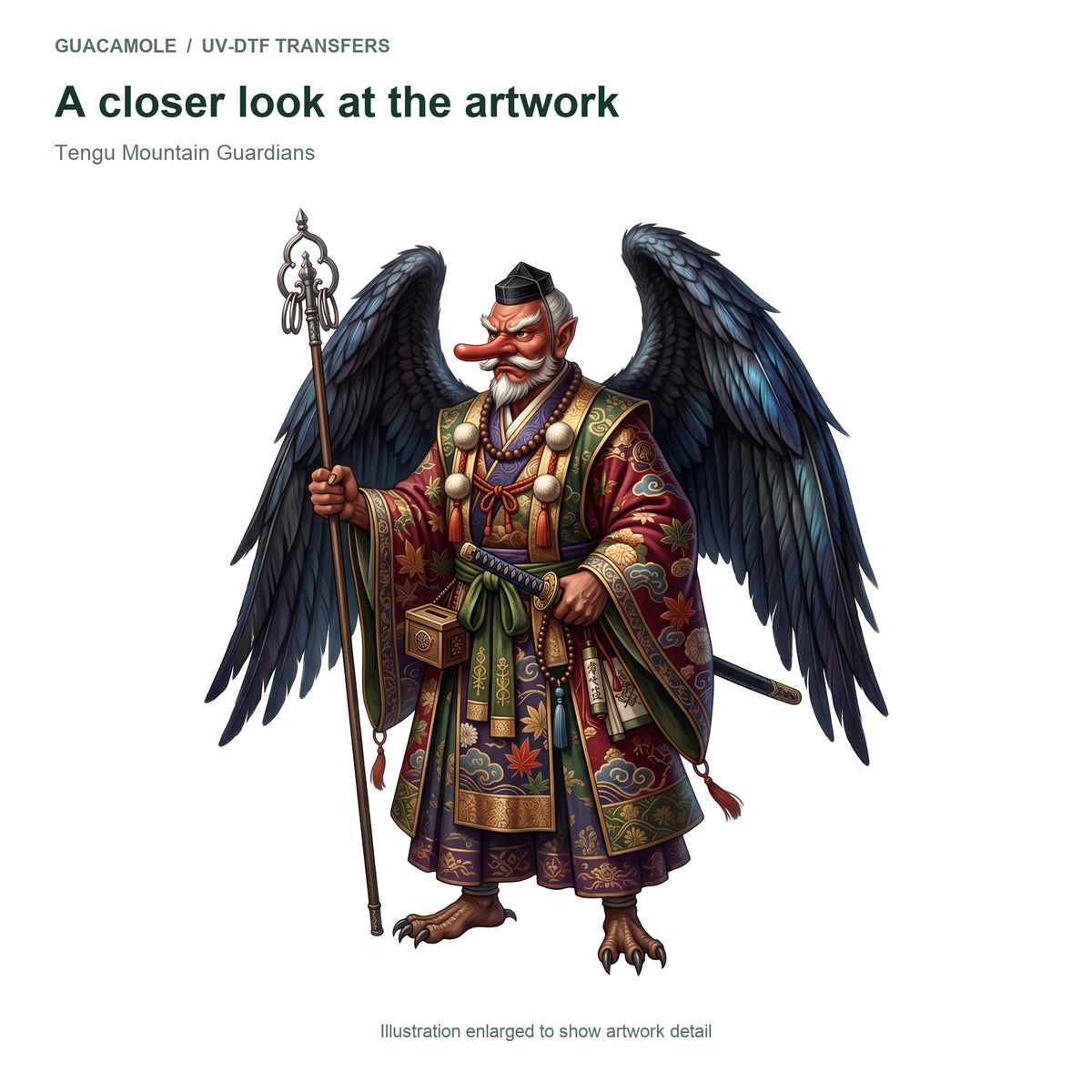 Tengu Mountain Guardians — Artwork detail
