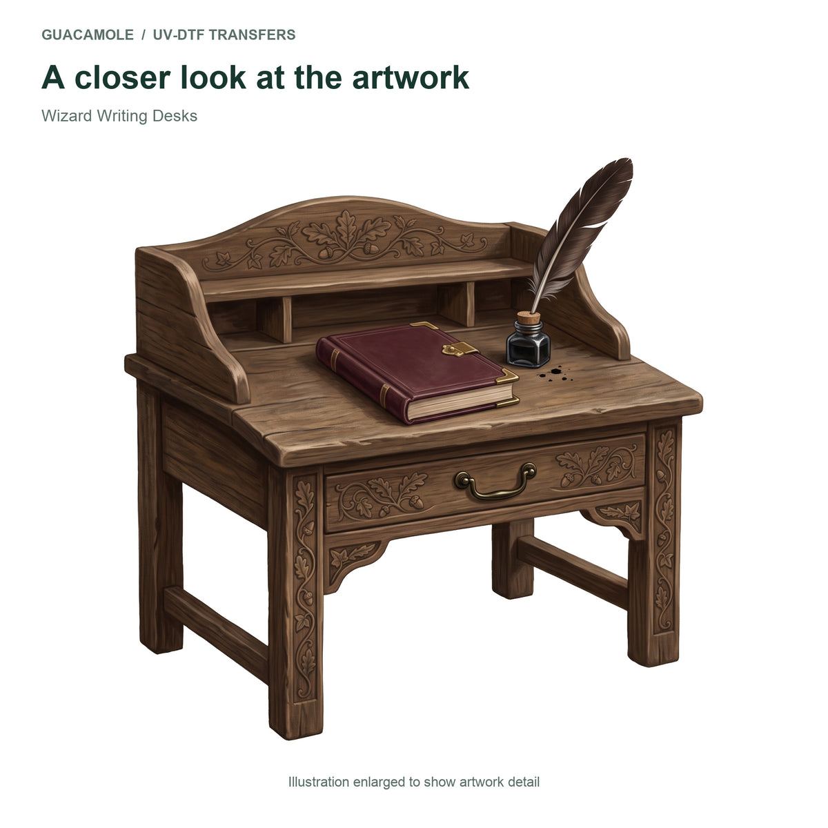 Wizard Writing Desks — Artwork detail
