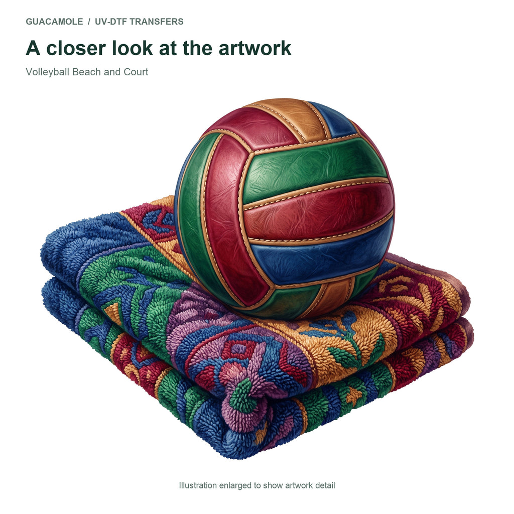 Volleyball Beach and Court — Artwork detail