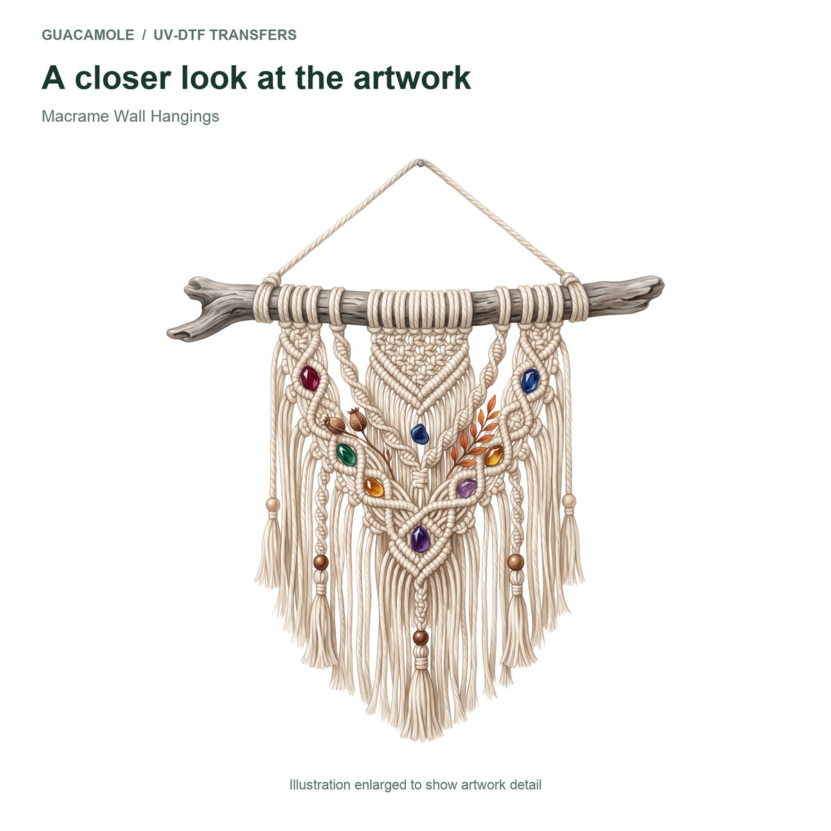 Macrame Wall Hangings — Artwork detail