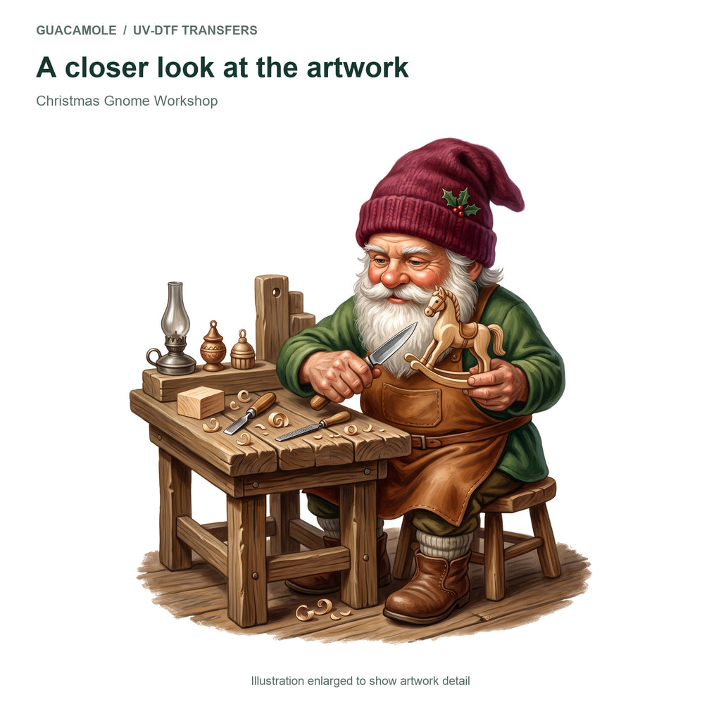 Christmas Gnome Workshop — Artwork detail