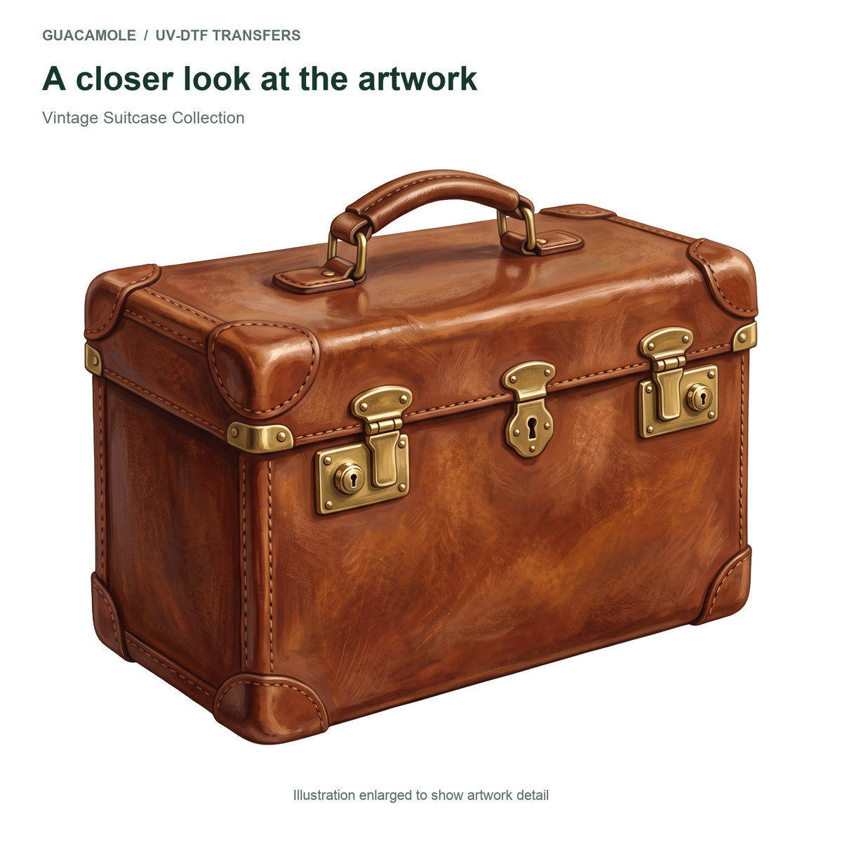 Vintage Suitcase Collection — Artwork detail