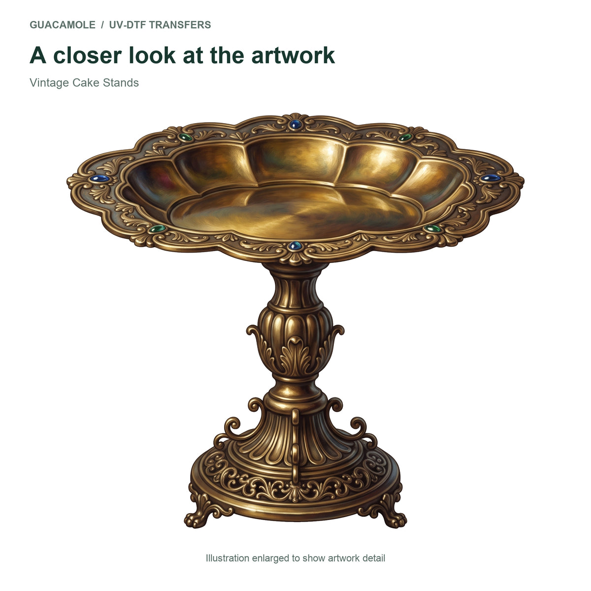Vintage Cake Stands — Artwork detail