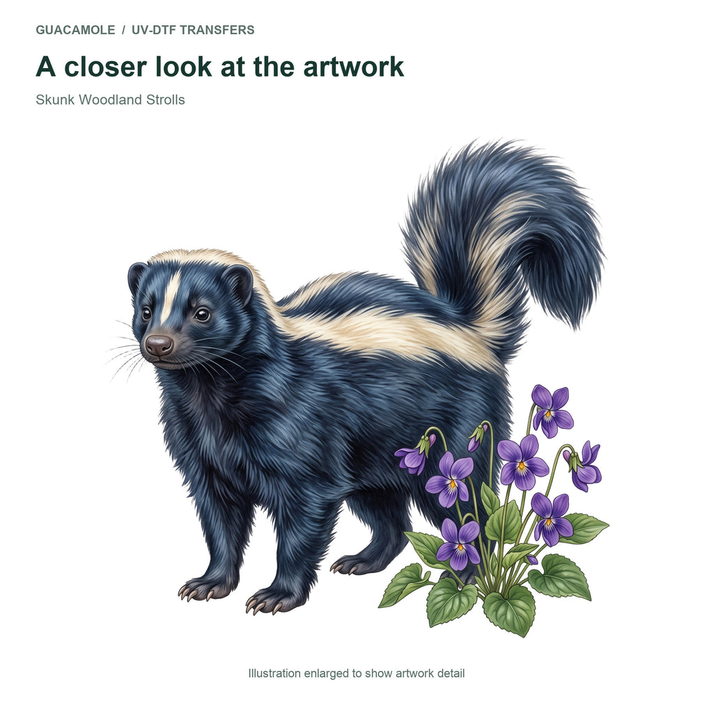 Skunk Woodland Strolls — Artwork detail