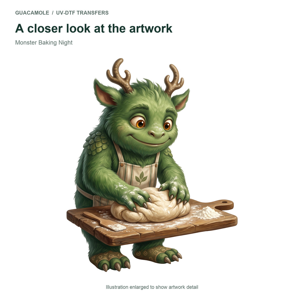 Monster Baking Night — Artwork detail