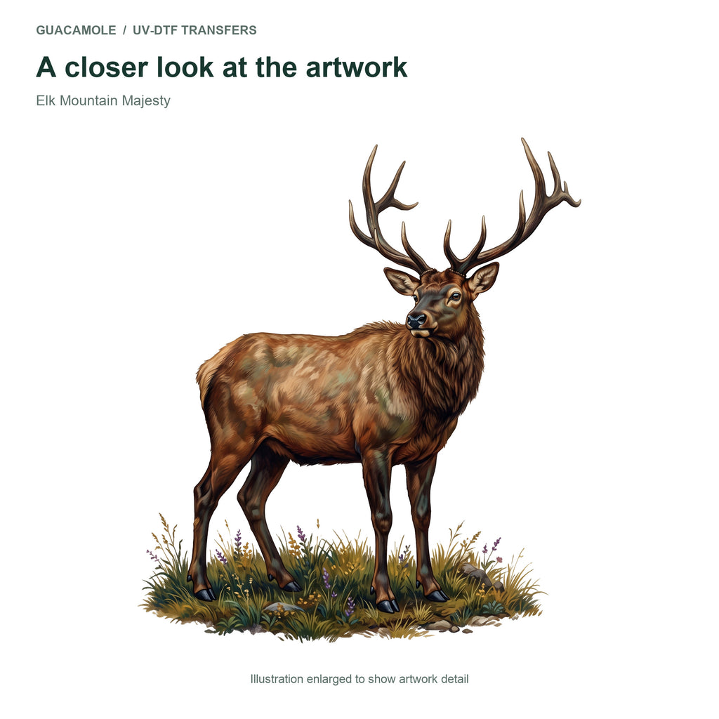 Elk Mountain Majesty — Artwork detail