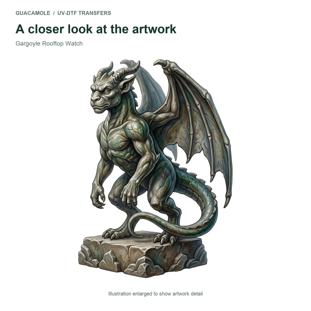Gargoyle Rooftop Watch — Artwork detail