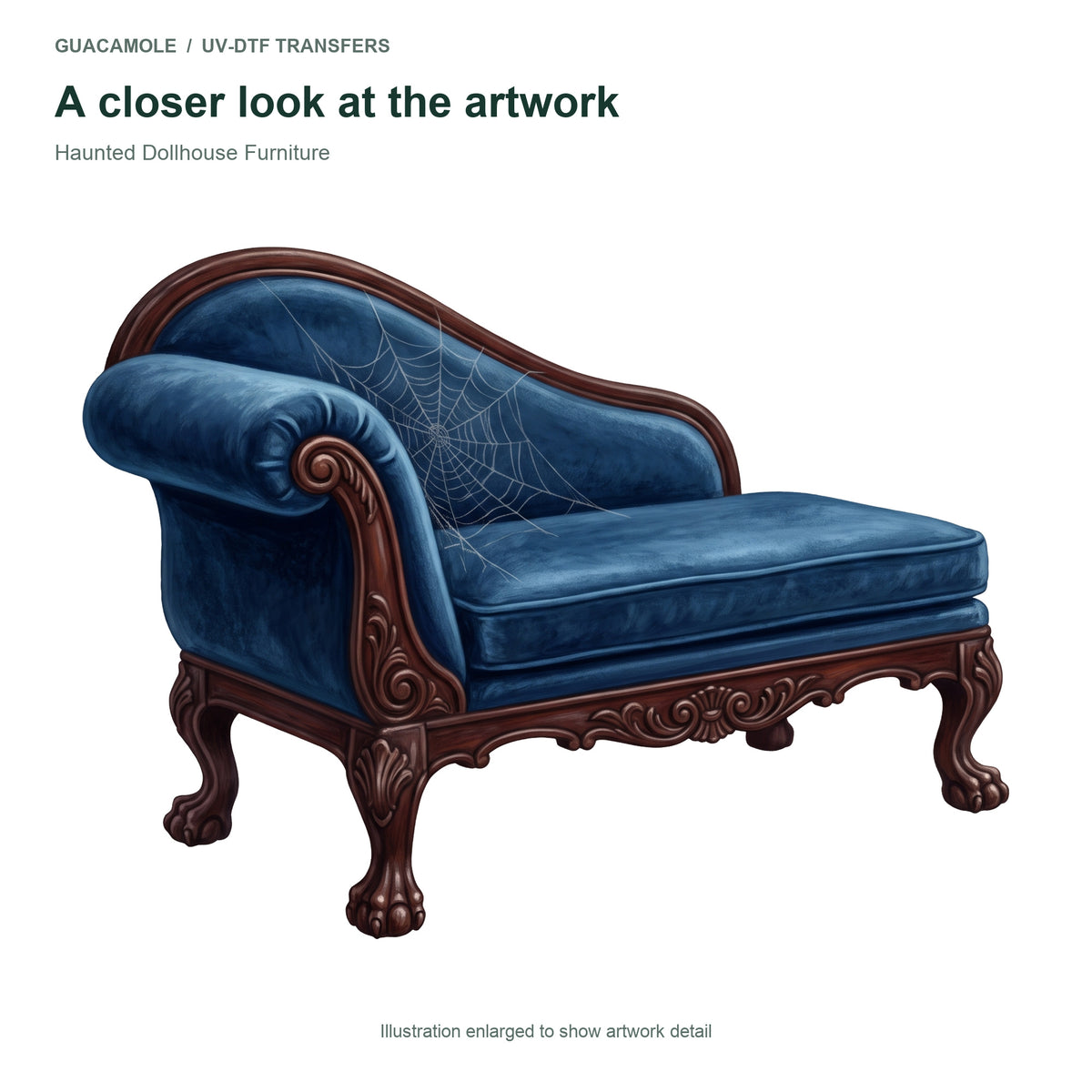 Haunted Dollhouse Furniture — Artwork detail