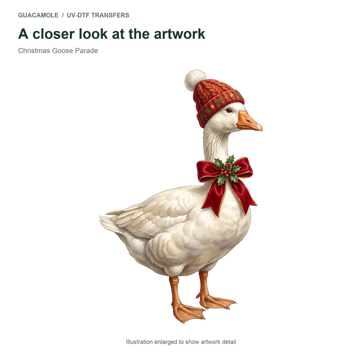 Christmas Goose Parade — Artwork detail