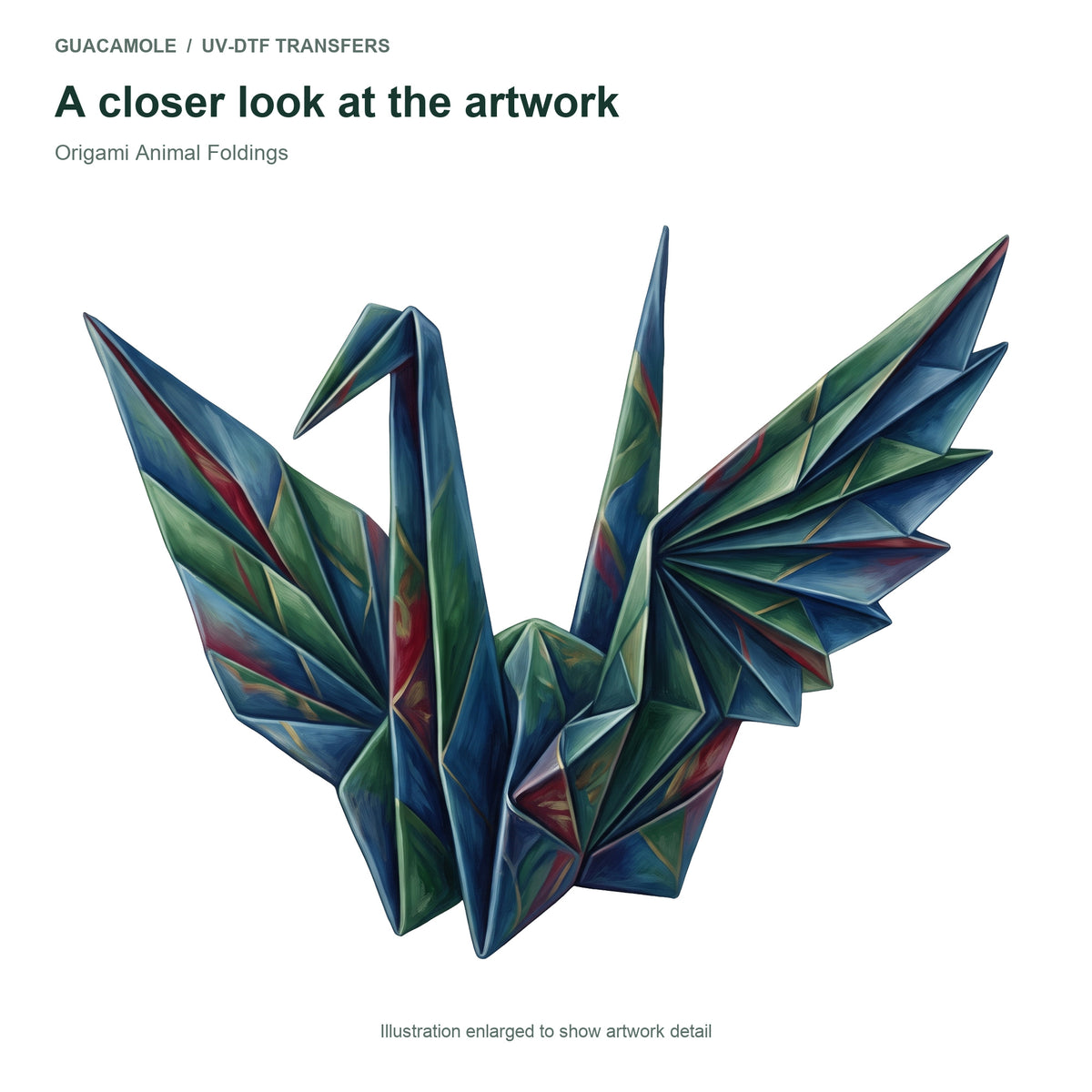 Origami Animal Foldings — Artwork detail