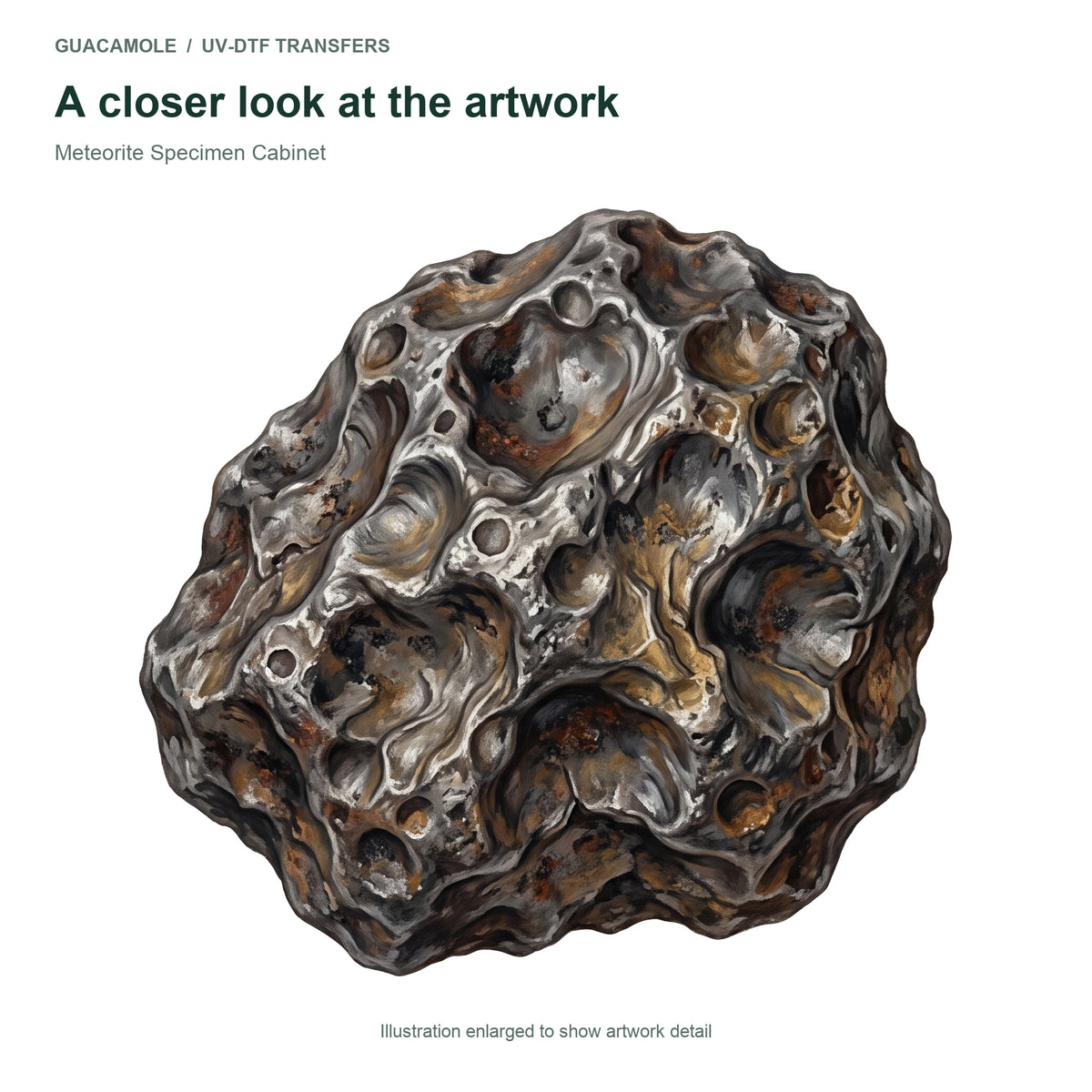 Meteorite Specimen Cabinet — Artwork detail