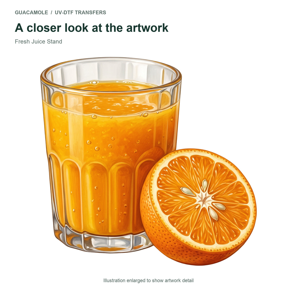 Fresh Juice Stand — Artwork detail