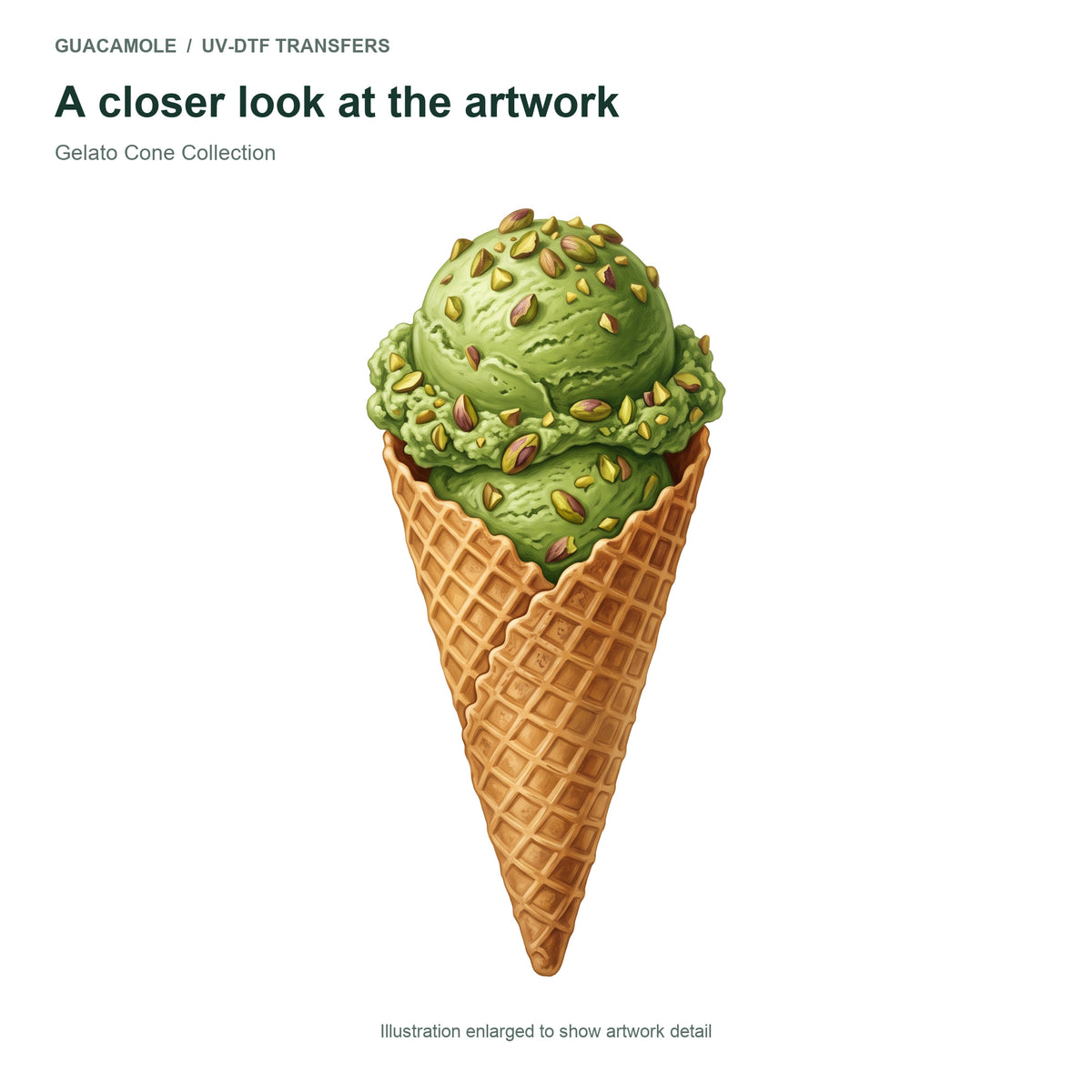 Gelato Cone Collection — Artwork detail