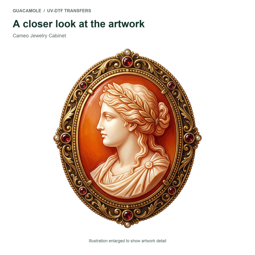 Cameo Jewelry Cabinet — Artwork detail