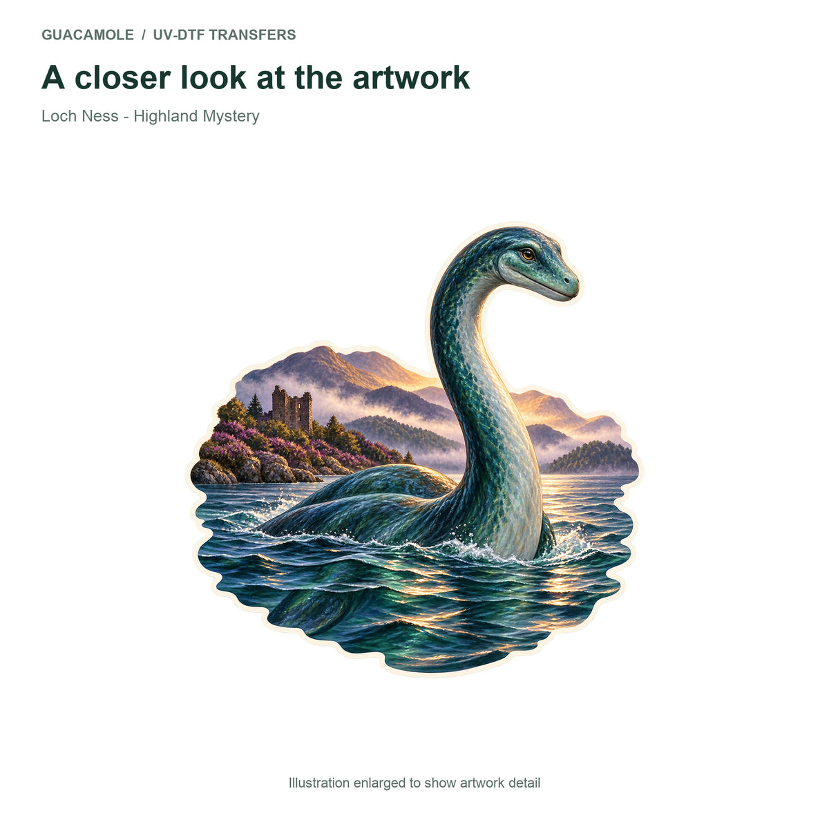 Loch Ness - Highland Mystery — Artwork detail