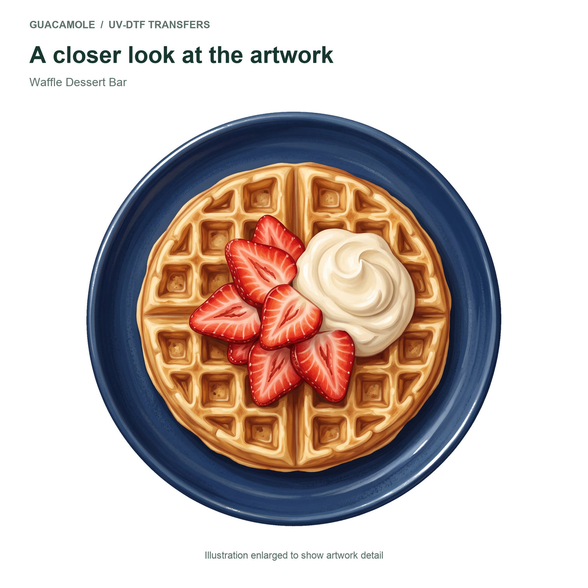 Waffle Dessert Bar — Artwork detail